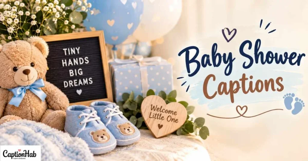 Baby Shower Caption