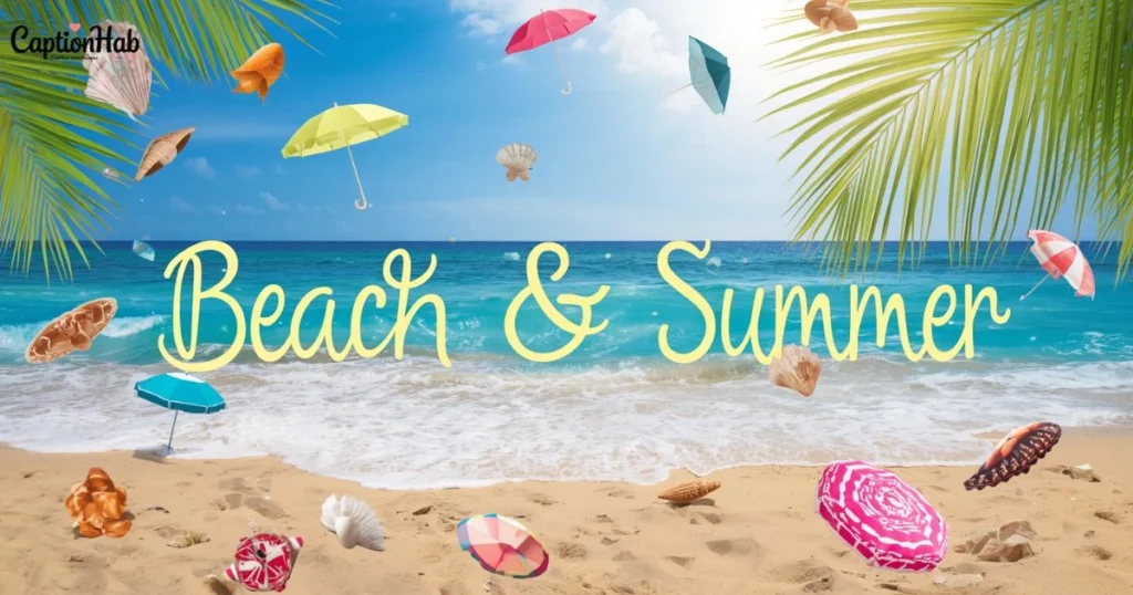 Beach And Summer Captions