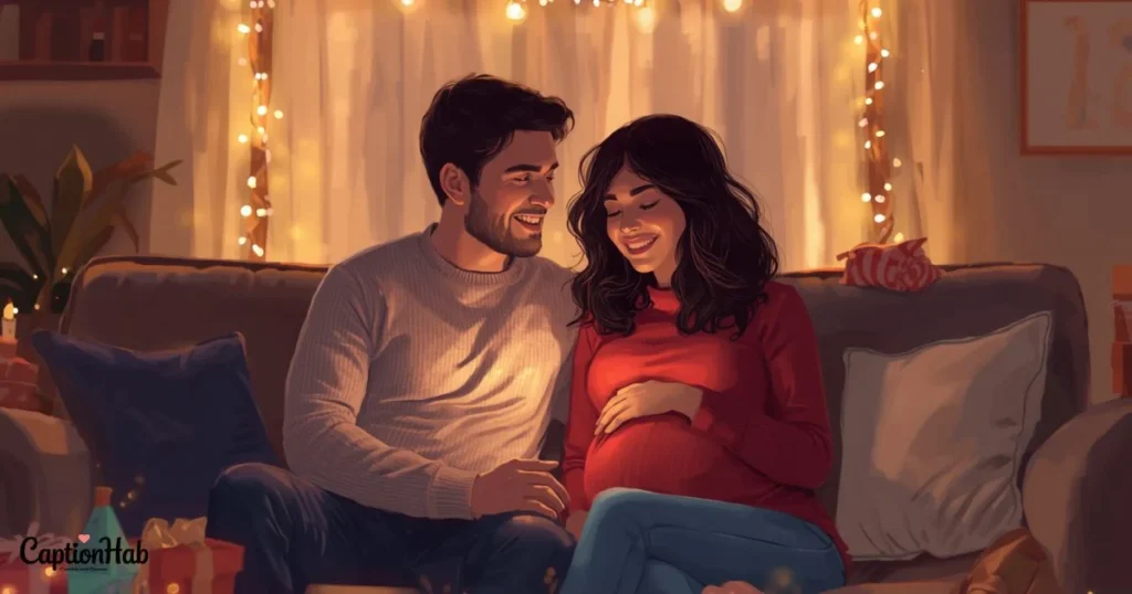 Couple Pregnancy Announcement