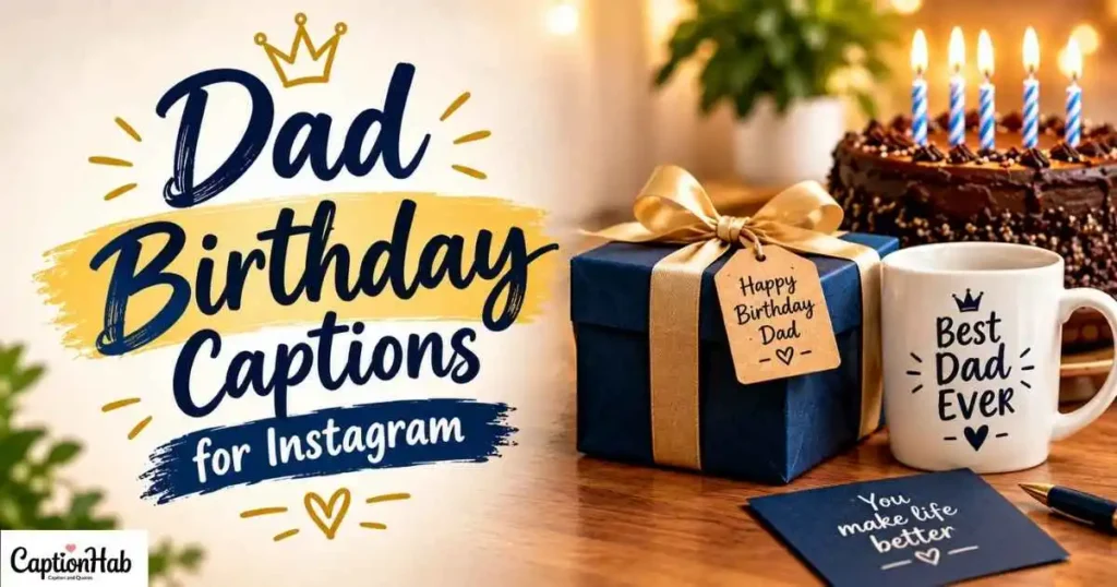 Dad Birthday Captions For Instagram