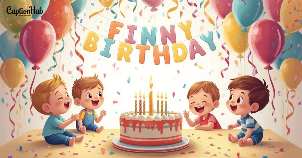 Funny First Birthday