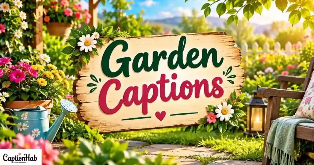 Garden Caption