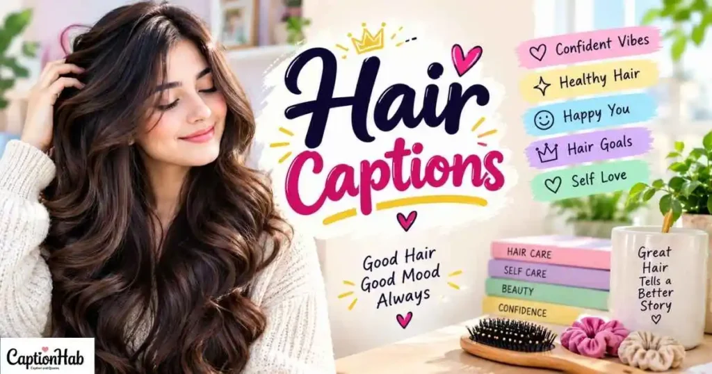 Hair Caption