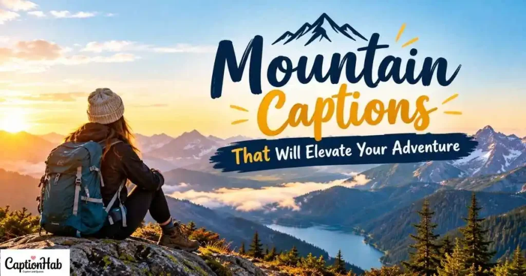 Mountain Caption