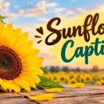 Sunflower Caption