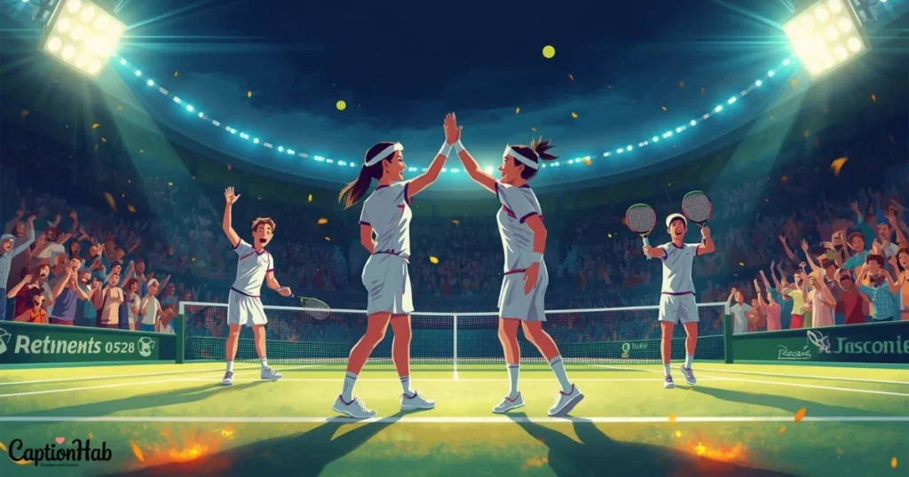 Tennis Match Winning Moments