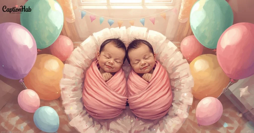 Twin Baby Announcement