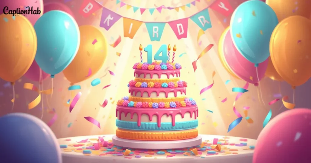 14th Birthday Cake