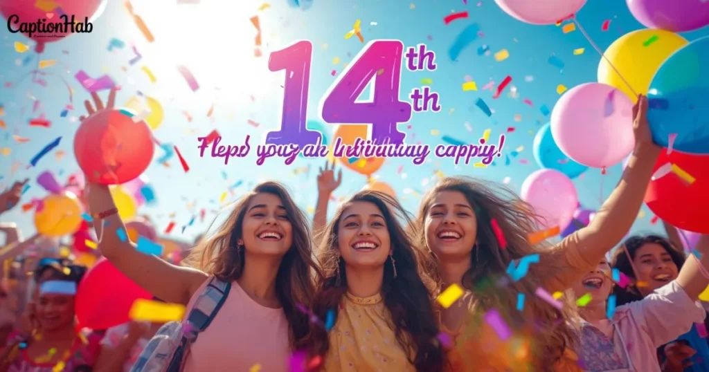 14th Birthday Captions