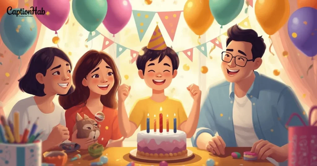 4th Birthday Captions