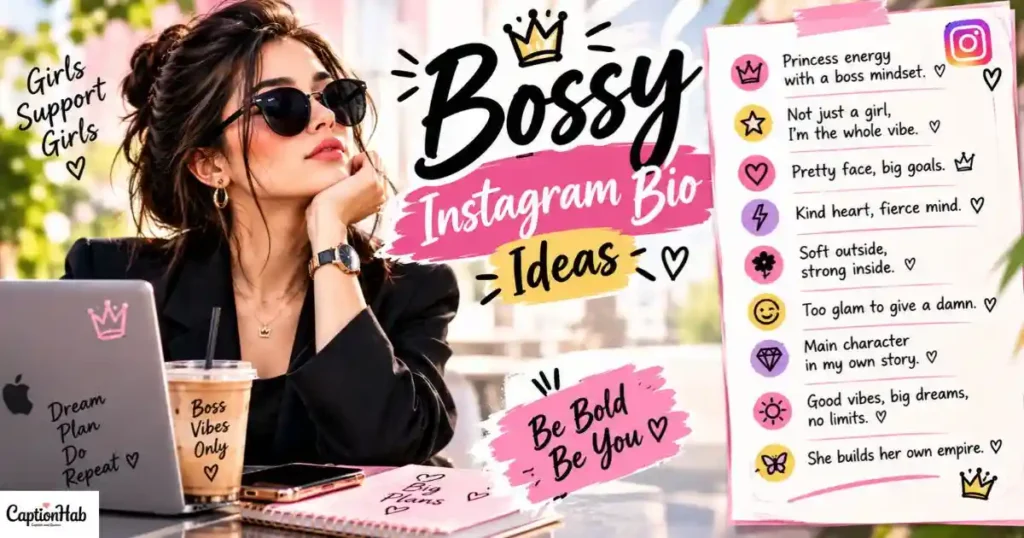 Bossy Instagram Bio Ideas