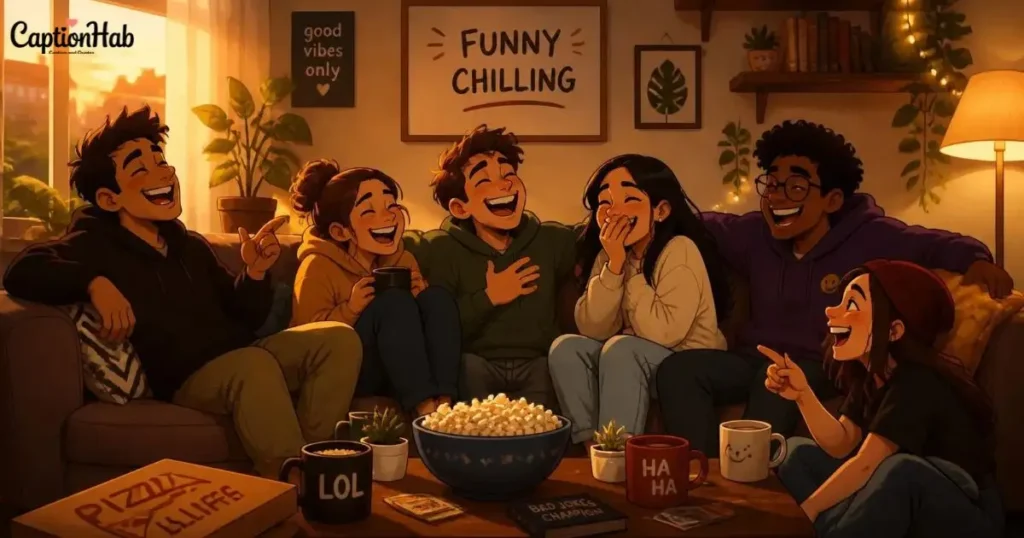 Chilling Captions For Friends