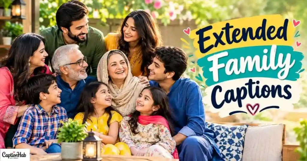 Extended Family Caption