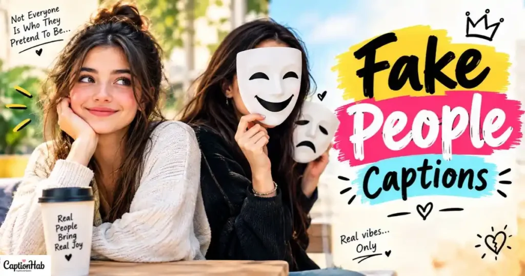Fake People Captions