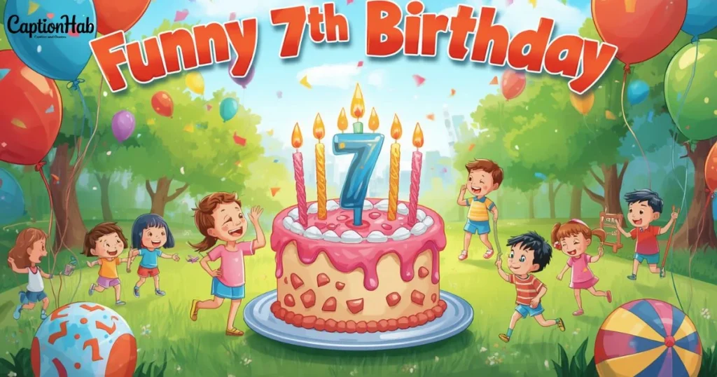 Funny 7th Birthday