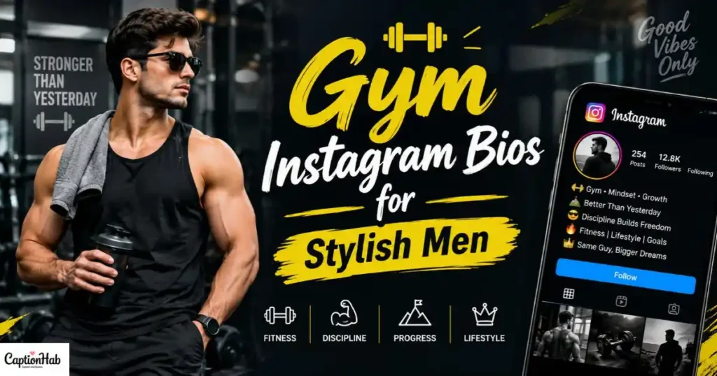 Gym Instagram Bio