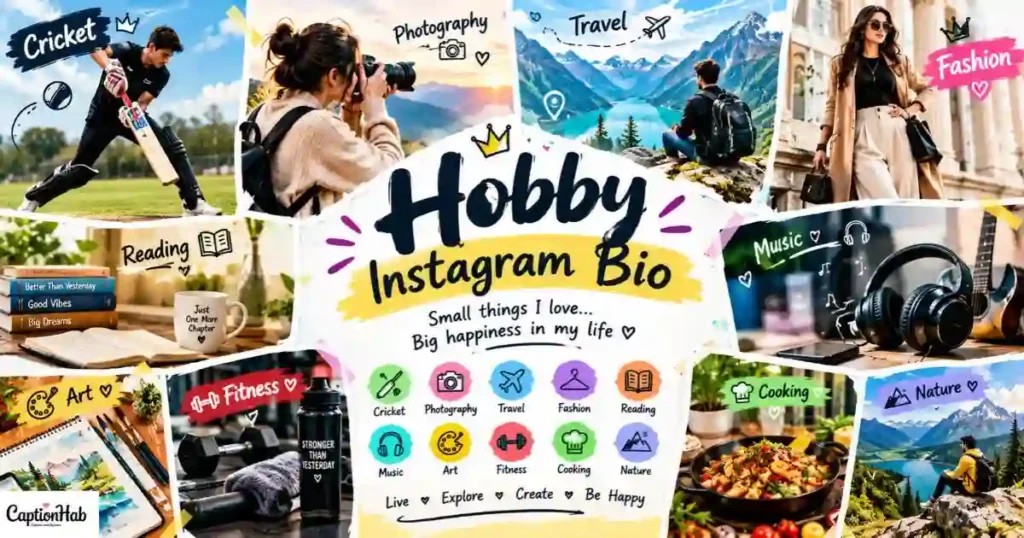 Hobby Instagram Bio