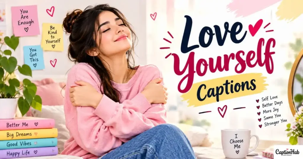 Love Yourself Caption