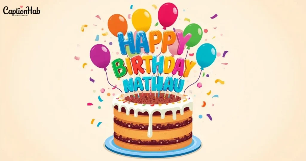 Monthly Birthday Captions