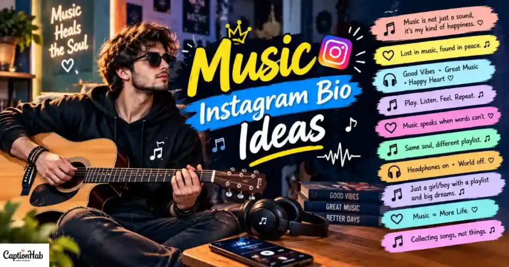 Music Instagram Bio Ideas