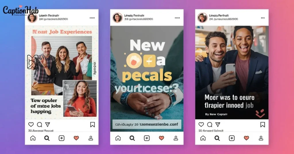 New Job Instagram Captions