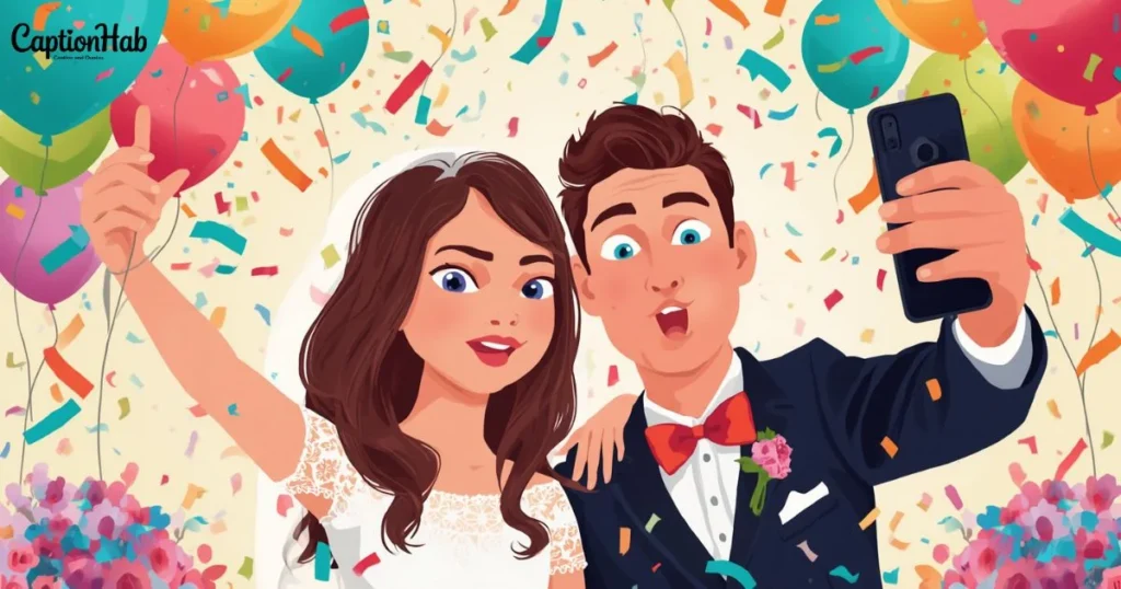 Newlywed Selfie