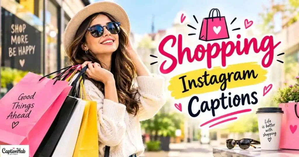 Shopping Instagram Caption