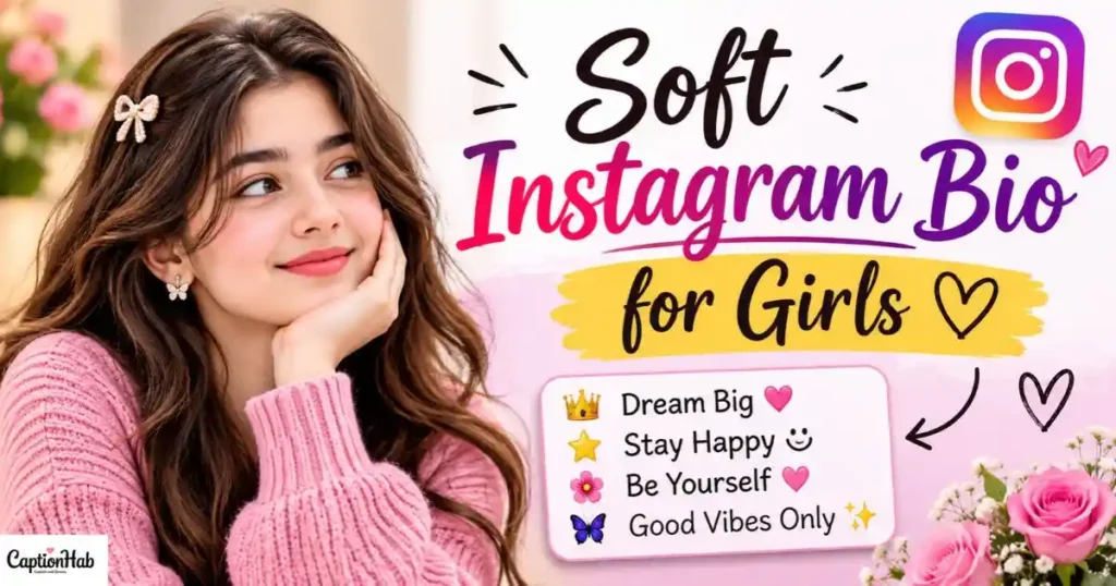 Soft Instagram Bio For Girls