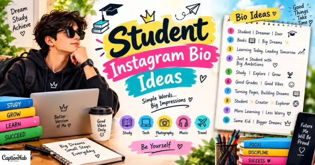 Student Instagram Bios Ideas