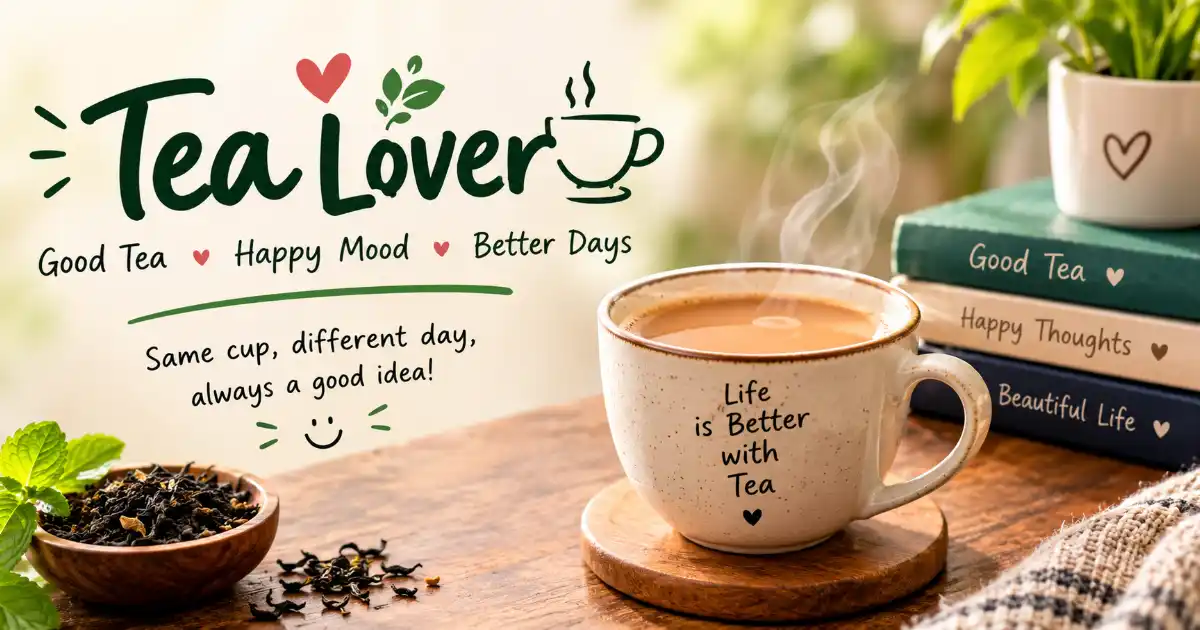 Tea Lover Instagram Bio Ideas