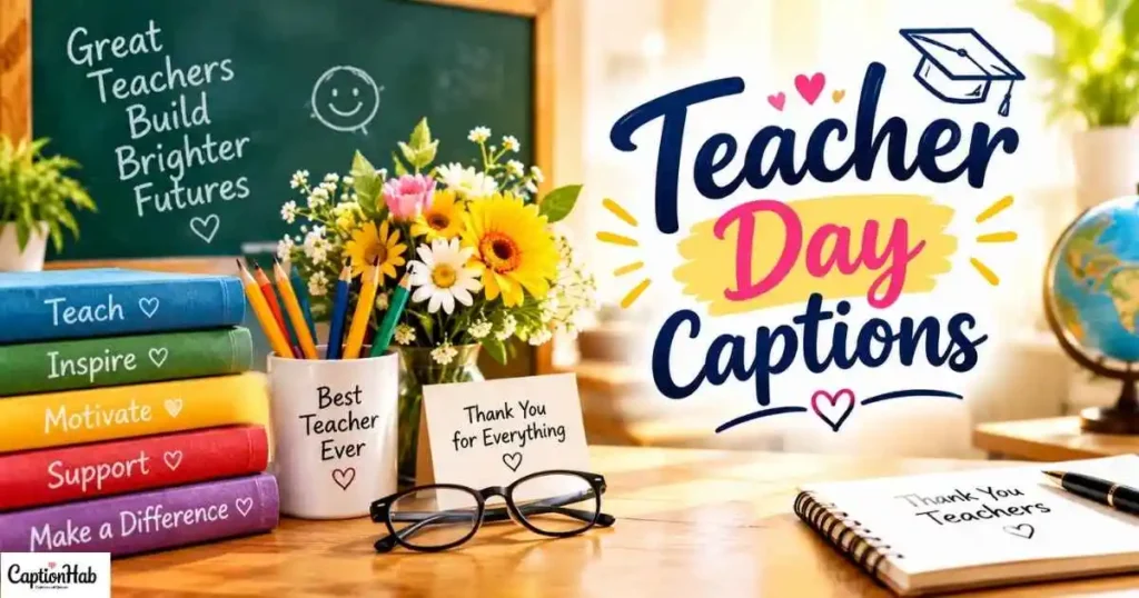 Teacher Day Captions