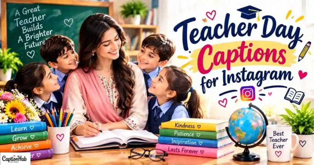 Teacher Day Captions For Instagram