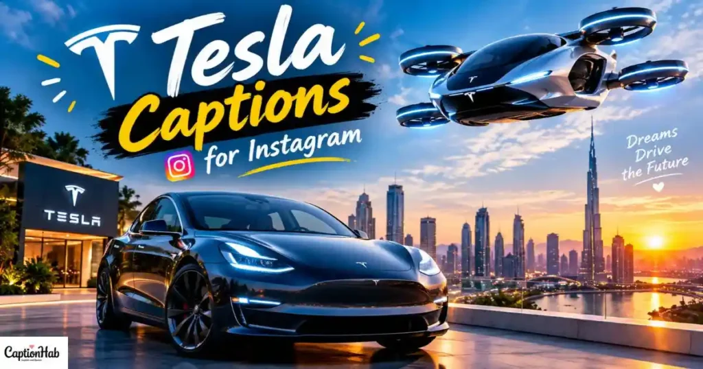 Tesla Captions For Instagram
